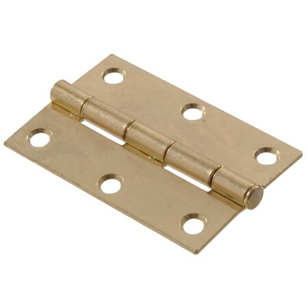 Ornatus Outdoors Carded, Light Narrow Hingese 1.5 in. Brass Plated OR1638056